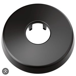 Brand new Moen 137488BL Shower arm flange in matte black
